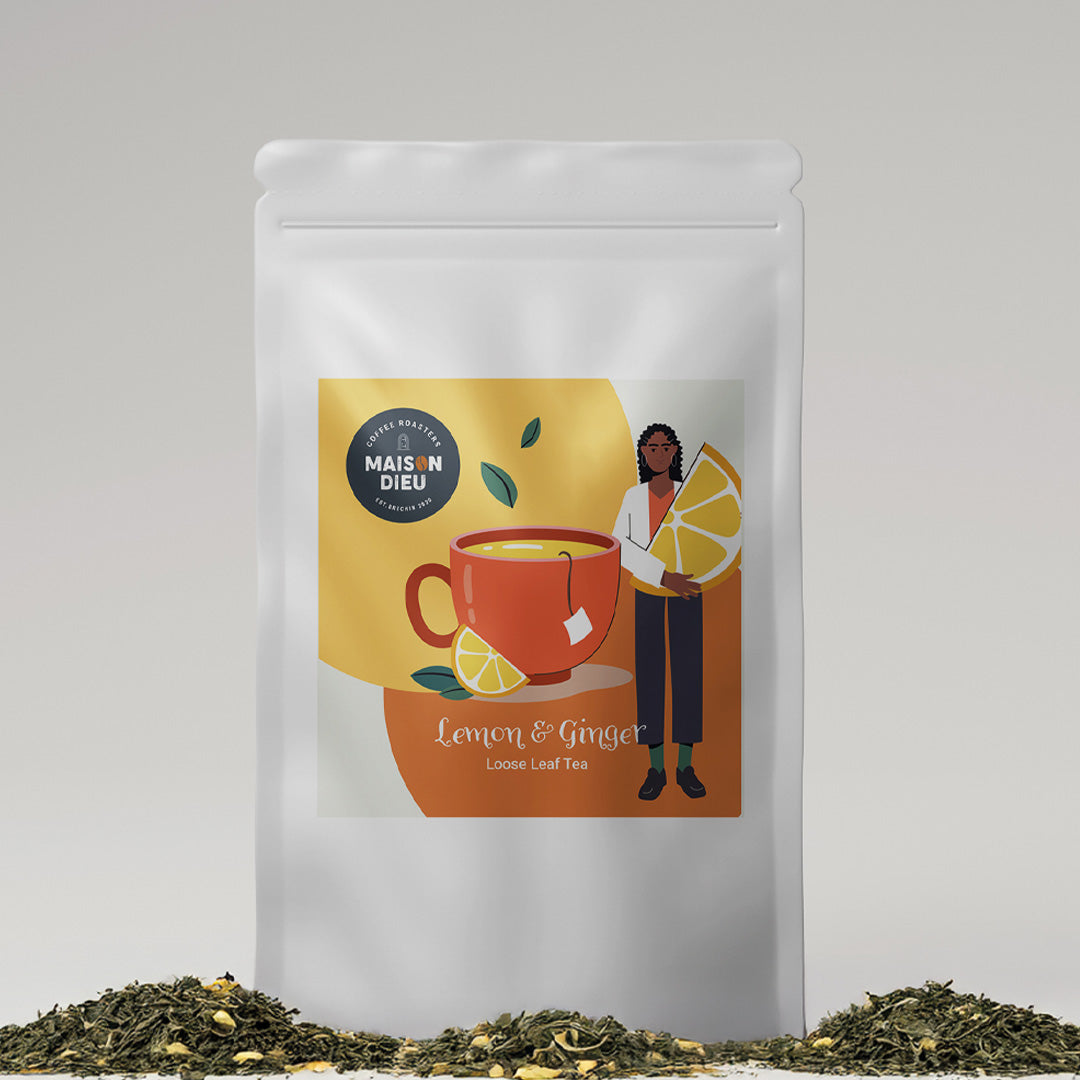 Lemon and Ginger Loose Leaf Tea